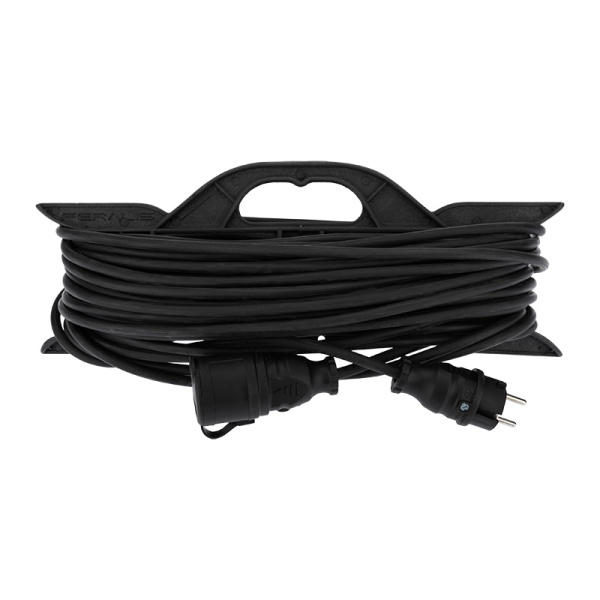 Удлинитель-шнур на рамке REXANT КГ 3х1.5, 30 м, морозостойкий, с/з, 16 А, 3500 Вт, IP44 (Сделано в России)