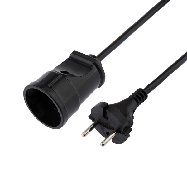 Удлинитель-шнур на рамке PROconnect ПВС 2х0.75, 30 м, б/з, 6 А, 1300 Вт, IP20, черный (Сделано в России)