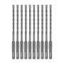 Бур по бетону 6x160x100мм SDS PLUS (10 шт) KRANZ