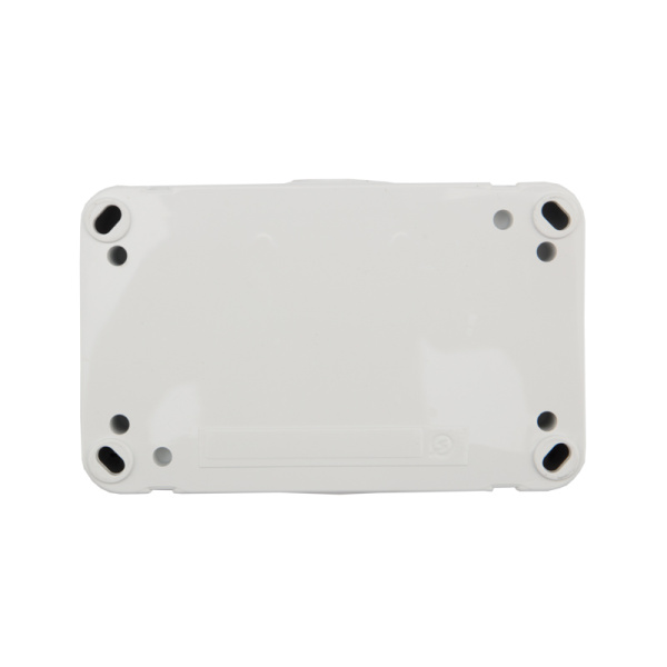 Блок горизонтальный 2 розетки Mini OG IP54 с заземлением, о/у, белый KRANZ