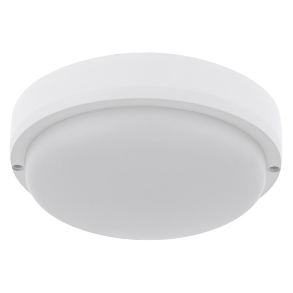 Светильник ЖКХ LED пылевлагозащищенный круг IP65 30Вт 3200Лм 6500K с микроволновым датчиком движения, дежурный свет REXANT