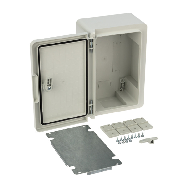 Корпус пластиковый ЩМПп с монтажной панелью 300х200х130мм, ABS, УХЛ1, IP65 REXANT