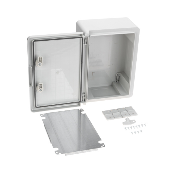 Корпус пластиковый ЩМПп с монтажной панелью 350х250х150мм, ABS, УХЛ1, IP65 REXANT