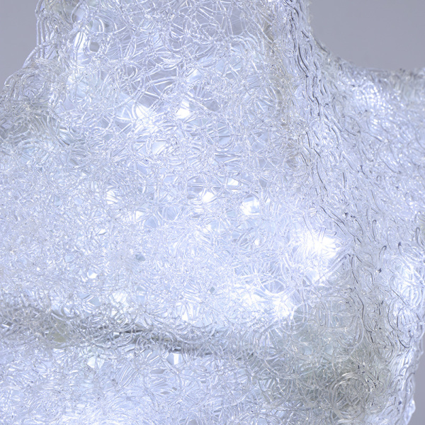 Акриловая светодиодная фигура Звезда 50см, со съемной трубой и кольцом для подвеса,160 светодиодов, белая NEON-NIGHT