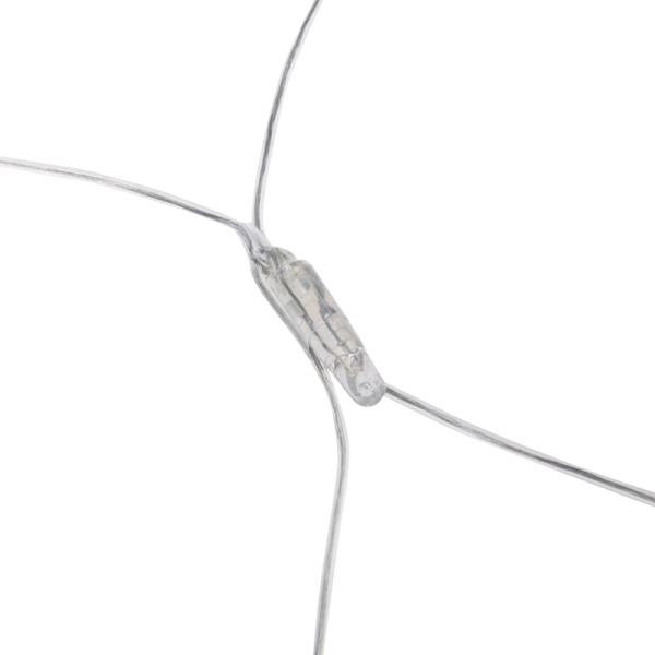 Гирлянда Сеть 2х2х1.5 м, свечение с динамикой, прозрачный ПВХ, 136 LED, 230 В, цвет свечения теплый белый (контроллер в комлекте)