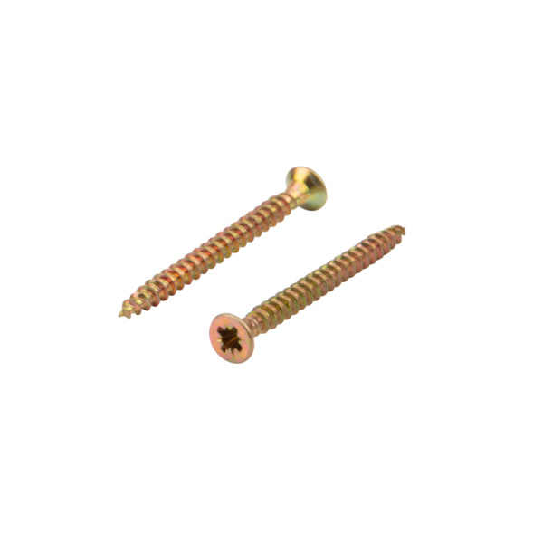 Саморез универсальный 3,0х35мм, желтый цинк, пакет (800 шт/уп) KRANZ