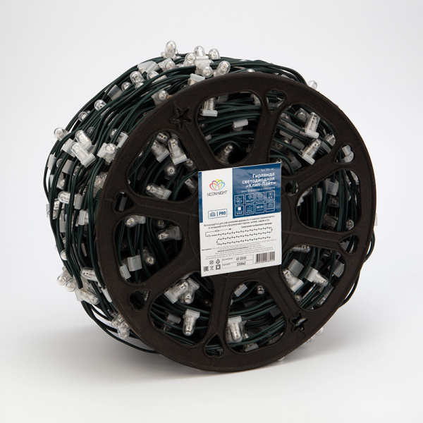 Гирлянда LED ClipLight 12V 150 мм, цвет диодов Белый, Flashing (Белый)