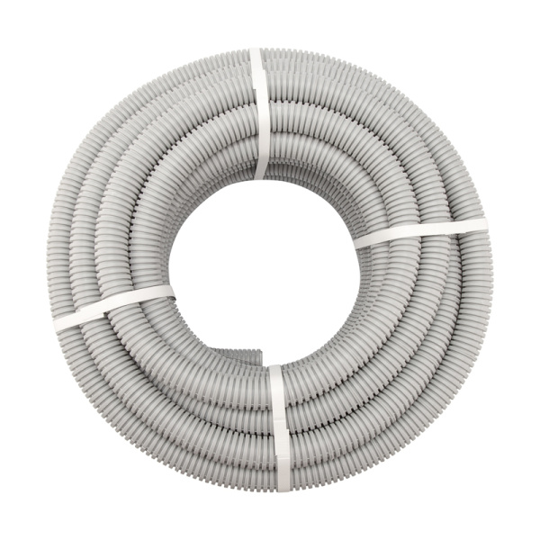 Труба гофрированная из ПВХ, с зондом, Ø32мм (бухта 25 м/уп) REXANT 