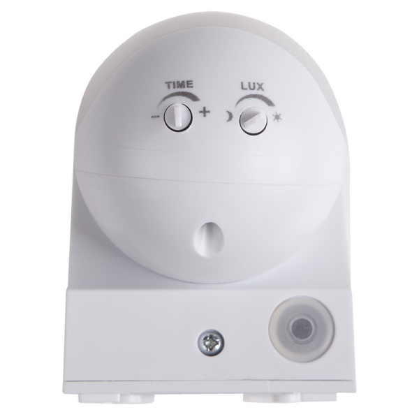 Датчик движения настенный ДДС 03, 180°, 1200 Вт, 3-2000 Лк, 12 м, 10-900 сек. IP44 REXANT