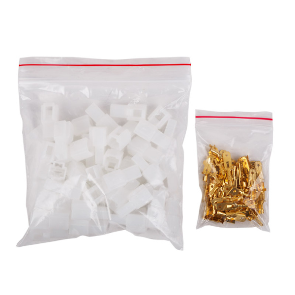 Клемма плоская штекер 6.3 мм 1-1.5 мм² (РП-п 1.5-(6.3)) + колодка REXANT