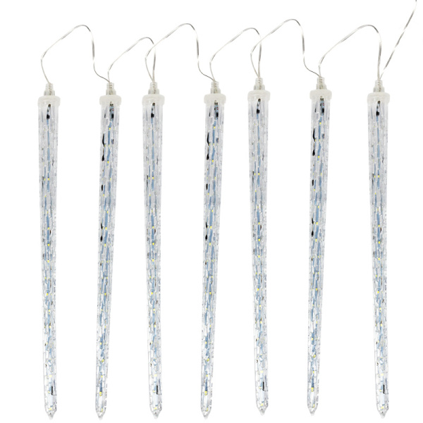 Гирлянда светодиодная Сосульки 230В, комплект 8 шт х 42 см, 36x8 LED, не соединяются