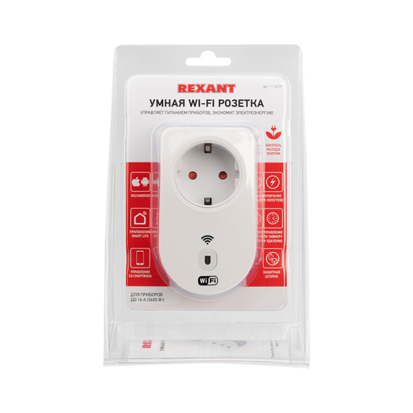 Умная Wi-Fi розетка/дистанционное управление бытовыми приборами 16 А