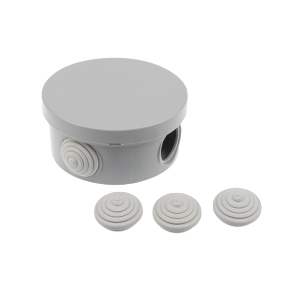 Коробка распаячная ОУ, D 85х40мм, IP54 (УПр 85/40.1.3) REXANT