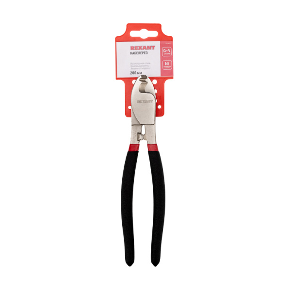 Кабелерез REXANT 200 мм никелированный, обливные рукоятки 