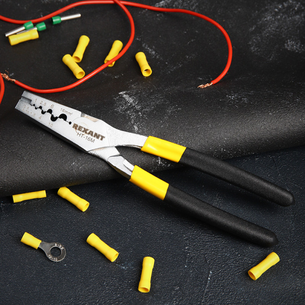 Пресс-клещи для обжима втулочных наконечников 0,5-16 мм² (HT-16M) REXANT