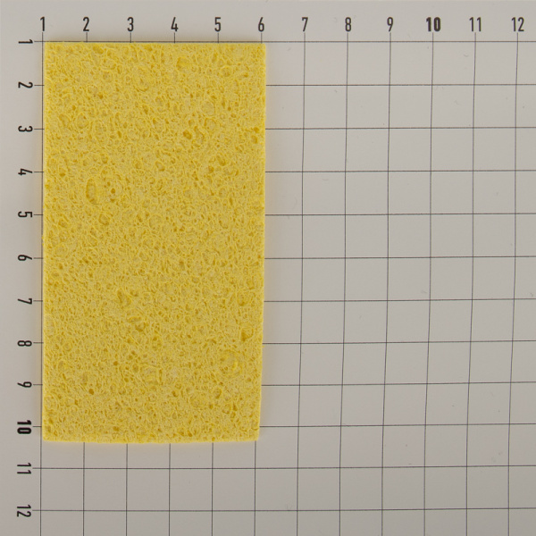 Губка для очистки паяльного жала 93x50 мм REXANT