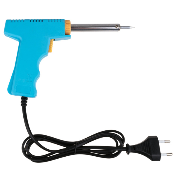 Набор для пайки №5 (паяльник импульсный 30/70Вт, оловоотсос, подставка, припой) REXANT