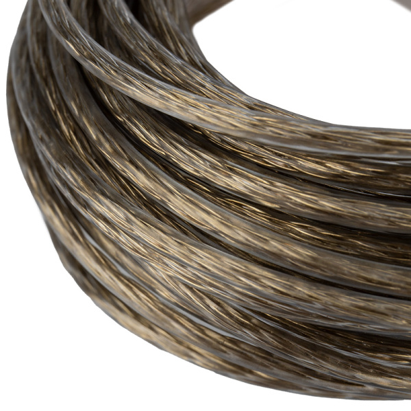 Трос стальной в ПВХ оплетке d=3,0мм, прозрачный (моток 20м) REXANT