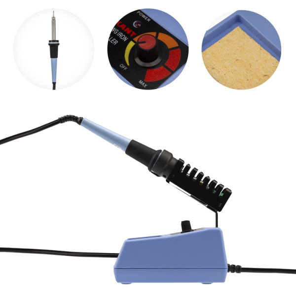 Паяльная станция (паяльник), модель R098, 48Вт, 230В, 160-480°C REXANT