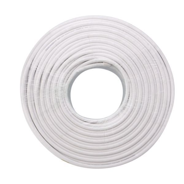 Кабель коаксиальный RG-6U, 75Ом, CCS/Al/Al, 32%, 100м, INDOOR, белый PROconnect Light 