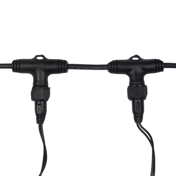 Гирлянда светодиодная Занавес 2х1,5м 360 LED ЖЕЛТЫЙ черный ПВХ IP65 постоянное свечение 230В соединяется NEON-NIGHT шнур в комплекте