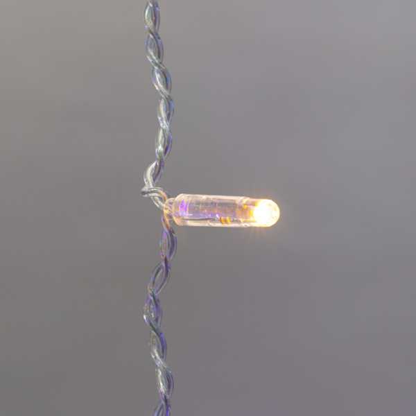 Гирлянда светодиодная Занавес 2х3м 448 LED МУЛЬТИКОЛОР прозрачный ПВХ IP65 постоянное свечение 230В соединяется NEON-NIGHT нужен шнур 303-500-1