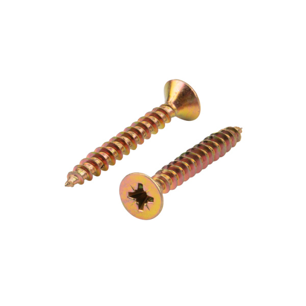 Саморез универсальный KRANZ 5х40, желтый цинк, упаковка поставщика ( 6 000 шт. )