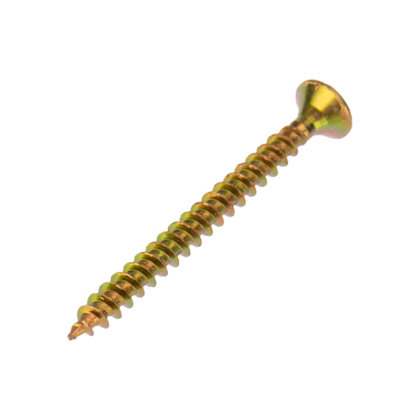 Саморез универсальный 3,5х40мм, желтый цинк, пакет (800 шт/уп) KRANZ