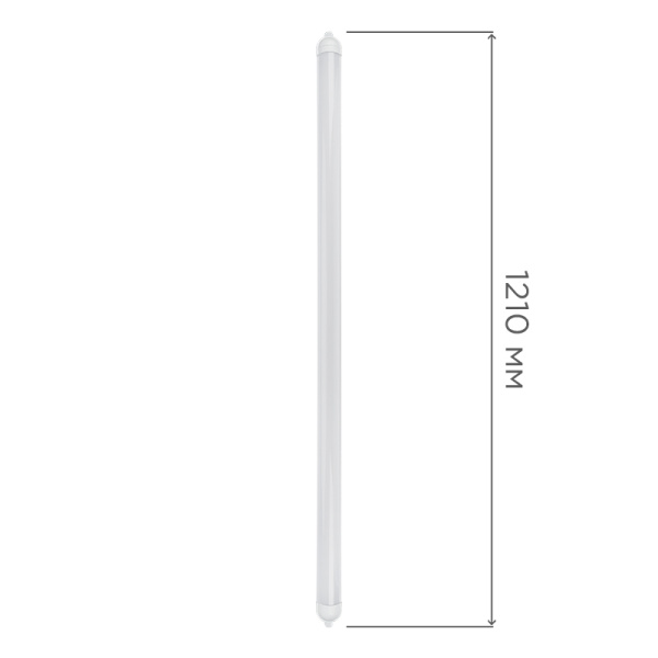 Светильник линейный пылевлагозащищенный ССП2 IP65 36Вт 185-265В 6500K холодный свет 1,2м REXANT