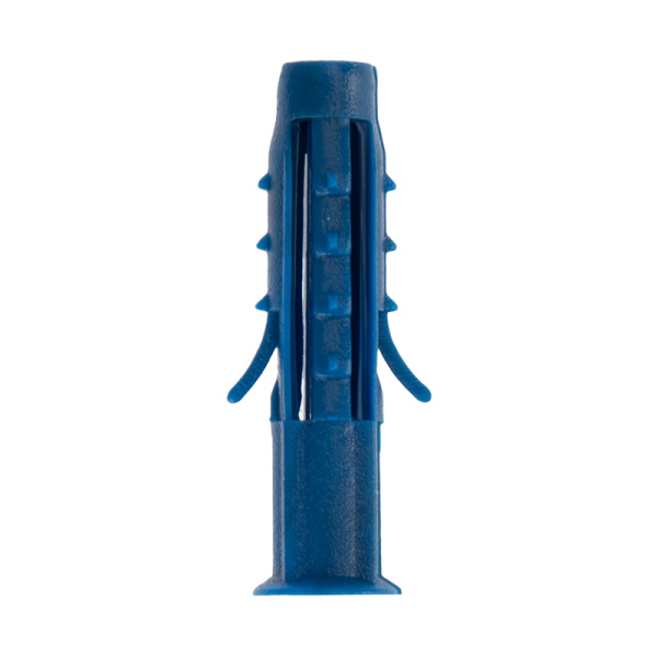 Дюбель распорный 6х30мм, синий, полипропилен, пакет (50 шт/уп) KRANZ