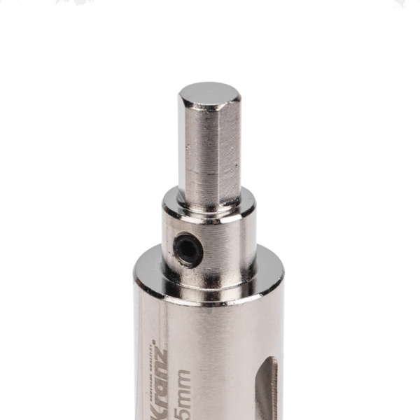 Коронка алмазная 25мм по керамограниту с центровочным сверлом KRANZ