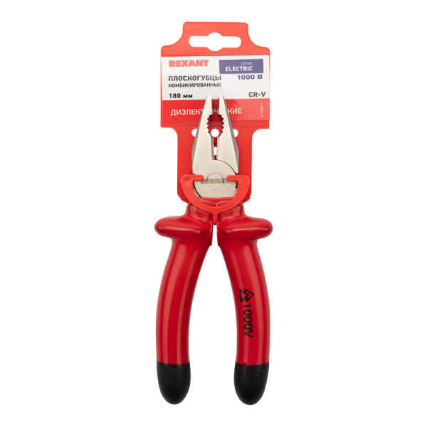 Плоскогубцы комбинированные 180мм, диэлектрические до 1000В REXANT