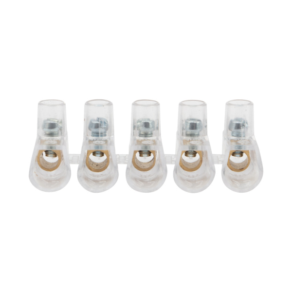 Концевой зажим винтовой изолированный КЗВИ 2,5 мм² (5х1) (20 шт./уп.) REXANT