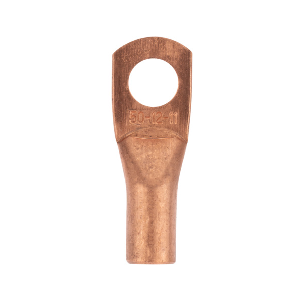 Наконечник медный ТМ 50-12-11 (50мм² - Ø11мм) (в упак. 50 шт.) REXANT