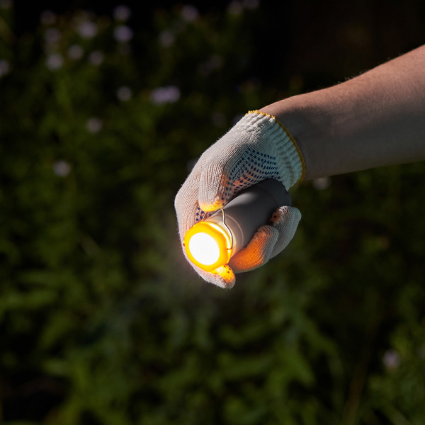 Фонарь кемпинговый, четырехрежимный, с регулируемым фокусом и складным подвесом REXANT