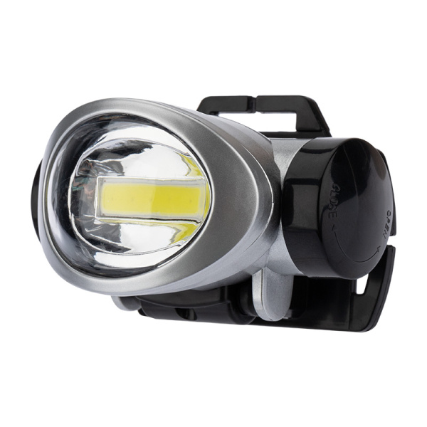 Фонарь налобный, трехрежимный, поворотный, сверхлегкий, СОВ REXANT