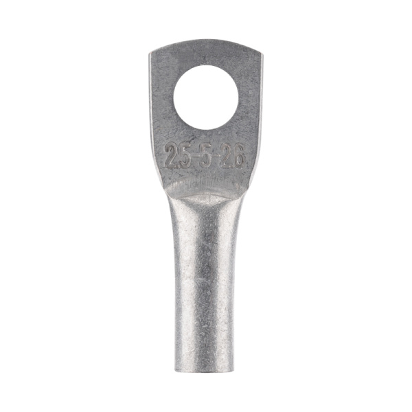 Наконечник медный луженый ТМЛ 2,5–5–2,6 (2,5мм² - Ø5мм) ГОСТ 7386-80 (в упак. 100 шт.) REXANT