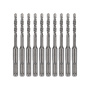 Бур по бетону 6x110x50мм SDS PLUS (10 шт) KRANZ