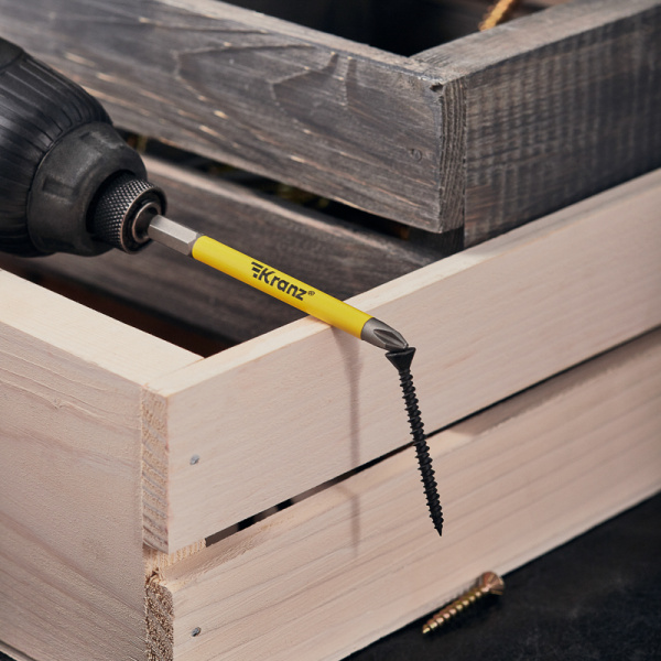 Бита для шуруповерта PH2х90 мм (1 шт./уп.) Kranz