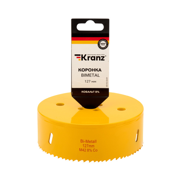 Коронка Bimetal 127мм KRANZ