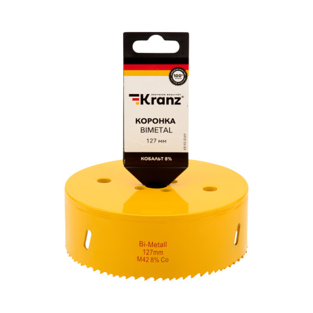 Коронка Bimetal 127мм KRANZ