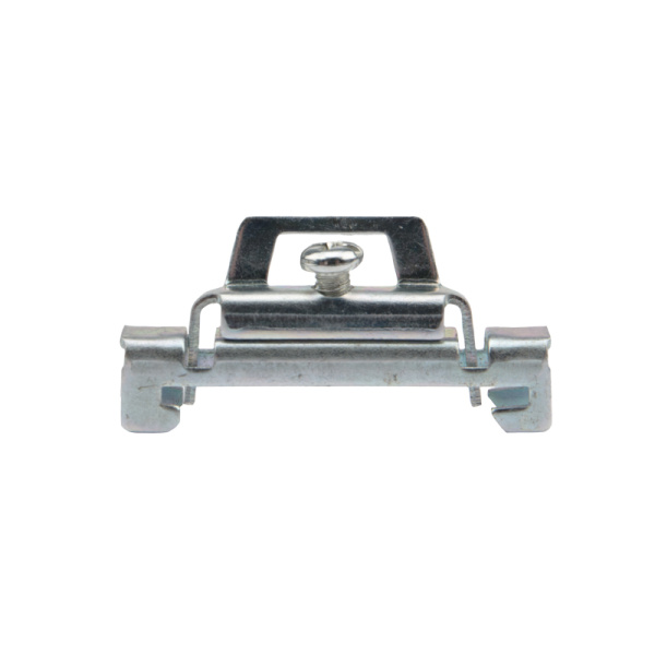 Ограничитель на DIN-рейку (металл) 1 винт (пакет 10 шт/уп) REXANT