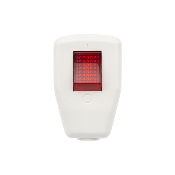 Вилка Евро угловая с з/к 16А белая с кнопкой REXANT