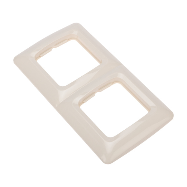 DEA Рамка 2-я горизонтальная Беж KRANZ 