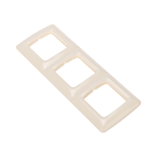 DEA Рамка 3-я горизонтальная Беж KRANZ 