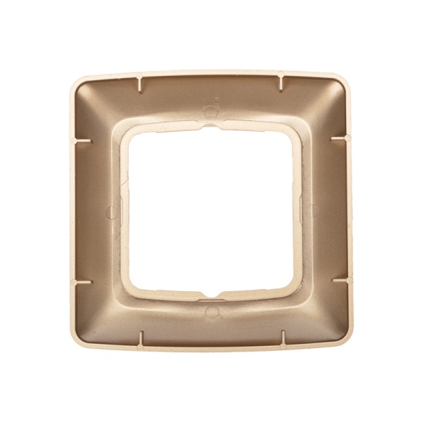 DEA Рамка 1-я горизонтальная Золотой Металлик KRANZ 