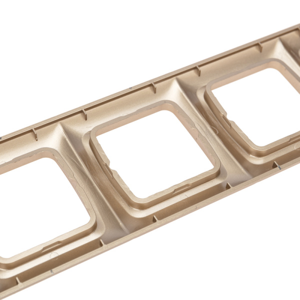 DEA Рамка 5-я горизонтальная Золотой Металлик KRANZ 