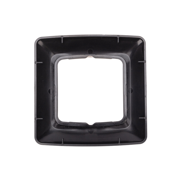 DEA Рамка 1-я горизонтальная Черный Металлик KRANZ 