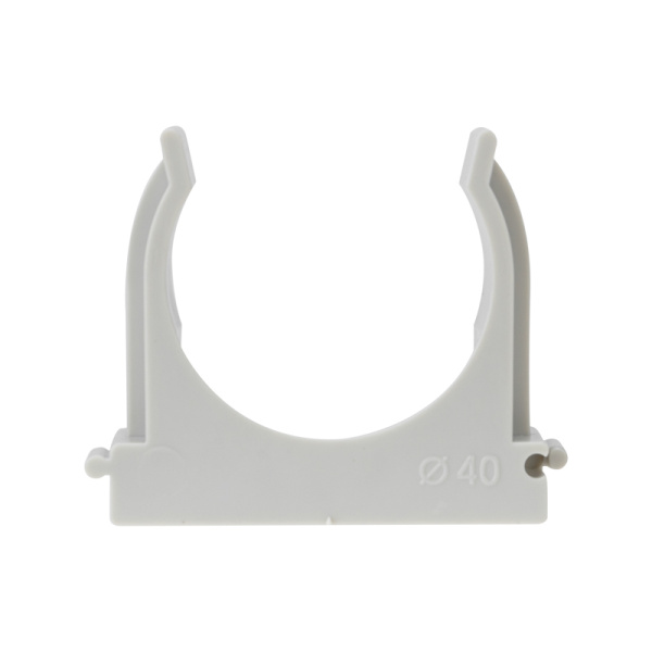 Крепеж-клипса для монтажного пистолета Ø 40 мм, серая (25 шт/уп) REXANT