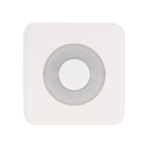 Двойник электрический Куб 16А с/з + 2хUSB-A 2,4А + USB Type-C 3А с ночной подсветкой, белый REXANT